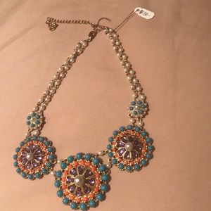 Multi colored necklace
